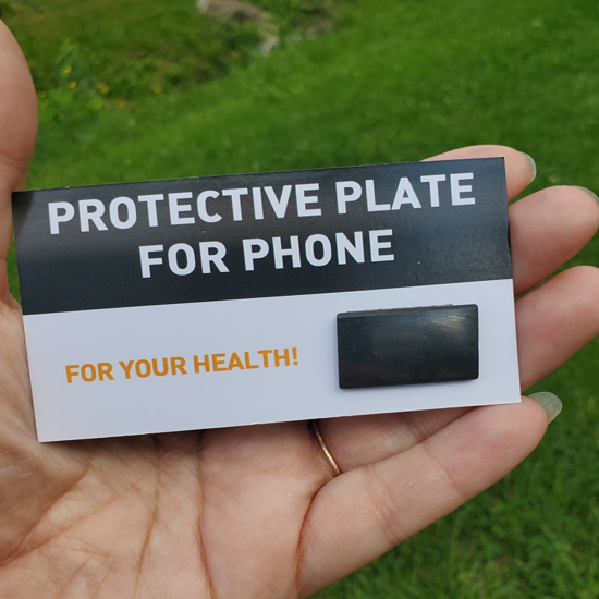 Shungite Protective plate for phone